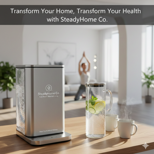 Our Mission at SteadyHome Co.: Home Wellness Through Clean Air & Clean Water