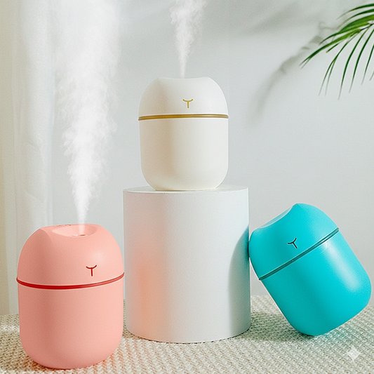 Multifunctional Mini Silent Humidifier & Car Air Purifier